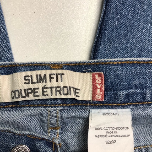 Vintage Levi’s Orange Tab Mens Slim Fit Jeans 32 - Picture 3 of 4